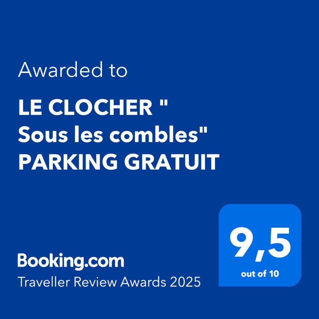 Le Clocher " Sous Les Combles" Parking Gratuit Бебленайм Екстер'єр фото